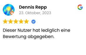 Bewertung 5 Sterne