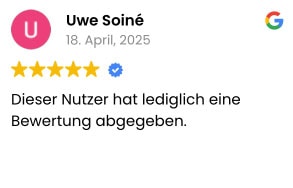 Bewertung 5 Sterne