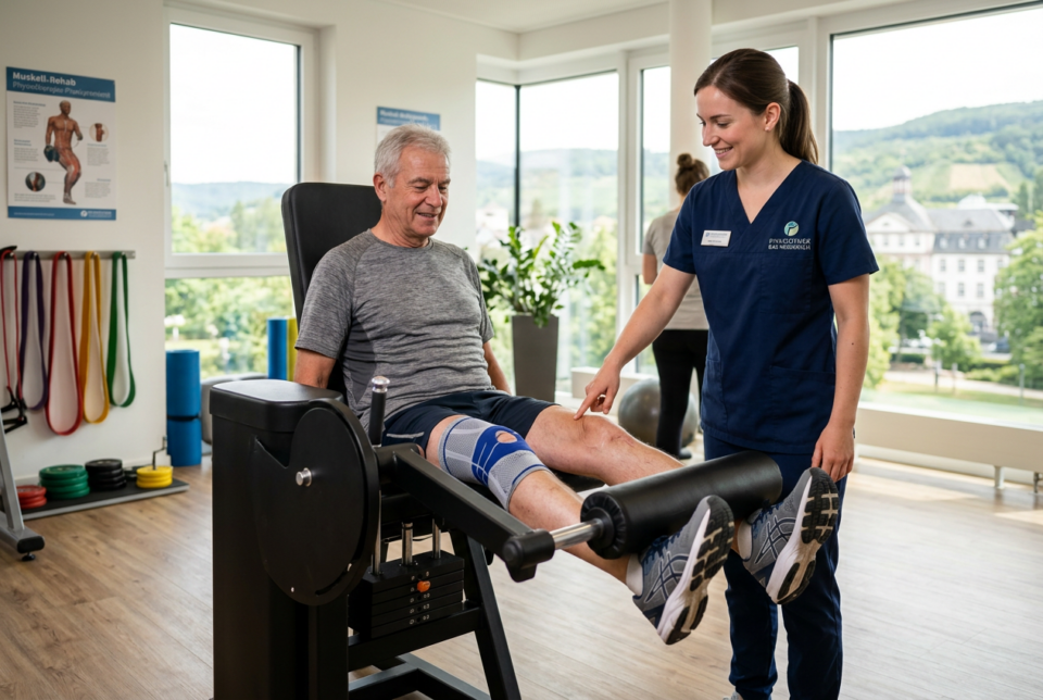 Muskelaufbau nach Gelenkersatz: Krankengymnastik in der Nähe – und warum Bad Kreuznach die richtige Wahl ist
