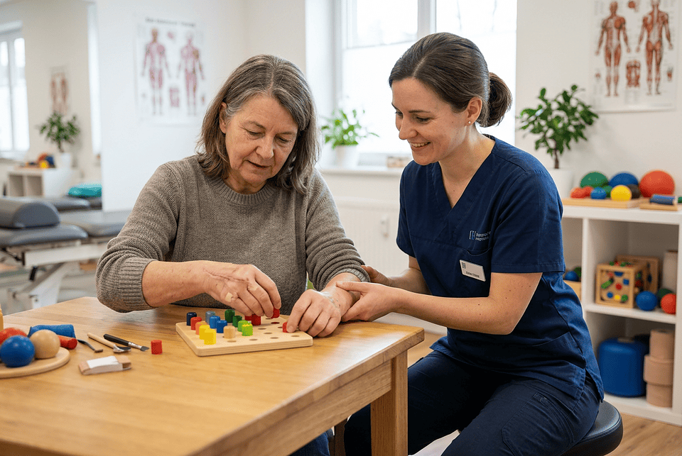 Wenn die Hand nicht mehr mitmacht: Ergotherapie in der Nähe nach Verletzungen und Operationen