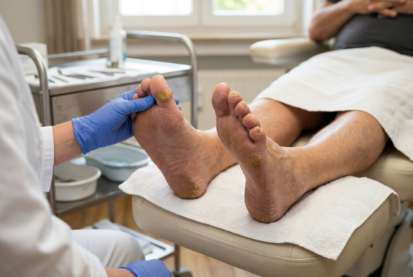 Hühnerauge, Nagelpilz, Hornhaut: Wann der Podologe die richtige Wahl ist