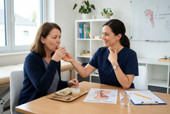 Schluckstörungen erkennen und behandeln: Was die Logopädie für Betroffene leisten kann