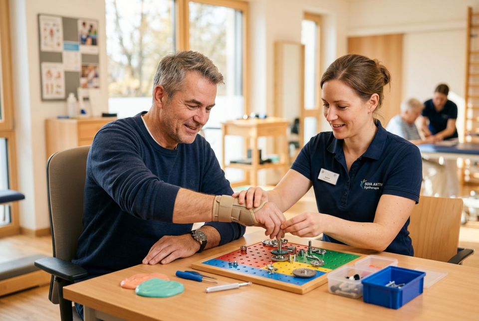 Ergotherapie für Erwachsene: So gewinnen Sie nach Krankheit oder Verletzung Ihre Selbstständigkeit zurück
