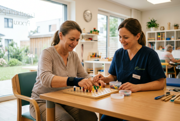Nach einem Schlaganfall Ergotherapie in der Nähe finden: Der Weg zurück in den selbstständigen Alltag