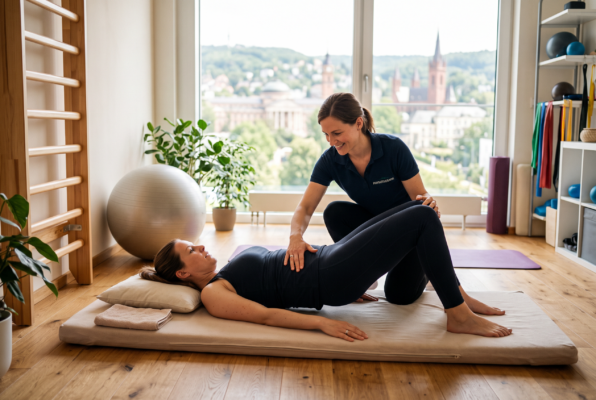 Physiotherapie in der Nähe von Wiesbaden: Beckenboden- und Rückbildungstraining nach der Schwangerschaft